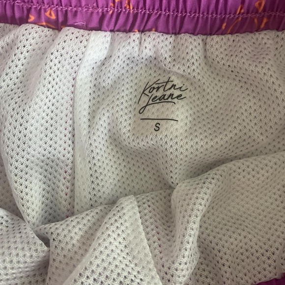 Men's Kortni Jeane Retro Swim Shorties Limited Edition Sun Pattern Sz S Beach - Picture 2 of 3